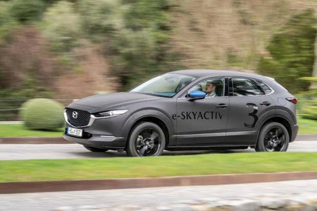 Prueba: motor e-Skyactiv del Mazda MX-30, un coche eléctrico con 200 km de autonomía