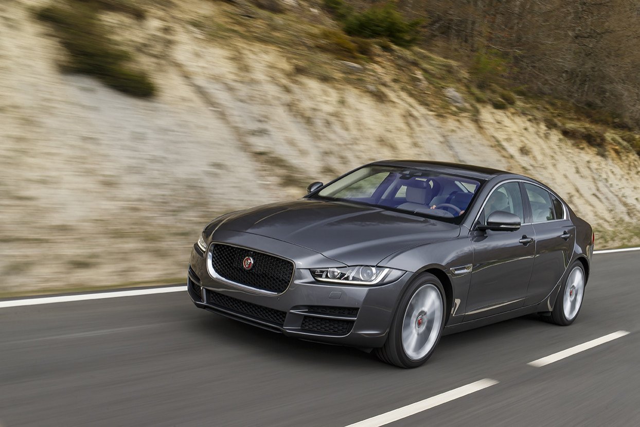 Jaguar XE 2015, prueba de gama