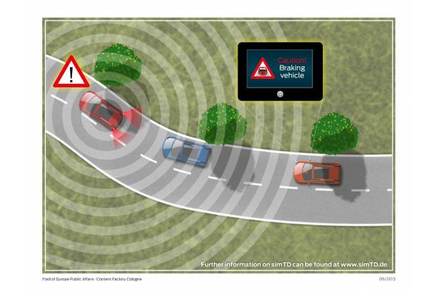 Ford prueba una luz de frenado que avisa a largas distancias