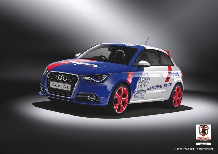 Audi A1 “Samurai Blue”, un A1 vestido de Selección de Japón