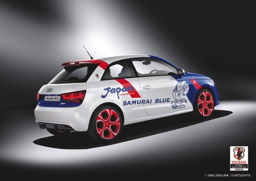 Audi A1 “Samurai Blue”, un A1 vestido de Selección de Japón