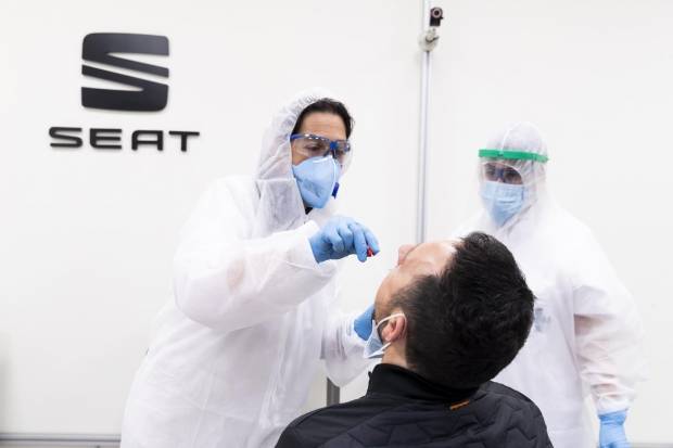 Coronavirus: Seat prepara la vuelta con 15.000 test PCR para sus trabajadores