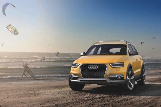 Audi Q3 jinlong yufeng: el SUV para los que practican kitesurf