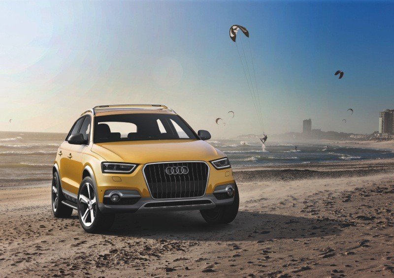 Audi Q3 jinlong yufeng: el SUV para los que practican kitesurf