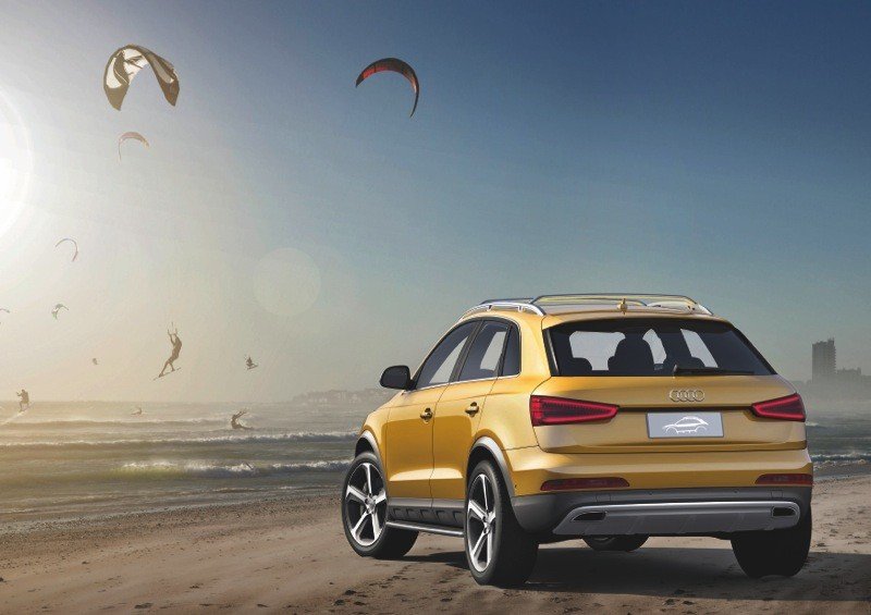 Audi Q3 jinlong yufeng: el SUV para los que practican kitesurf