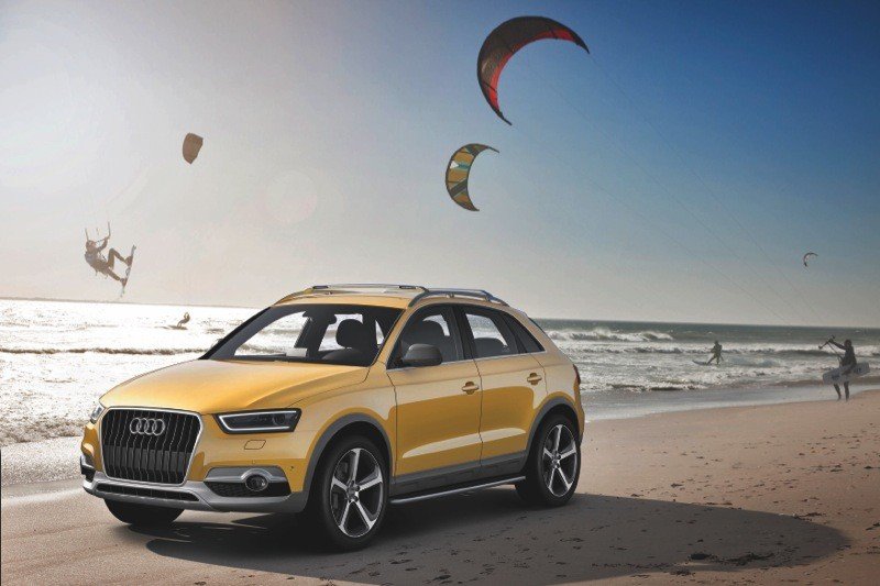 Audi Q3 jinlong yufeng: el SUV para los que practican kitesurf