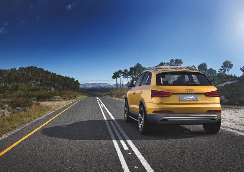 Audi Q3 jinlong yufeng: el SUV para los que practican kitesurf