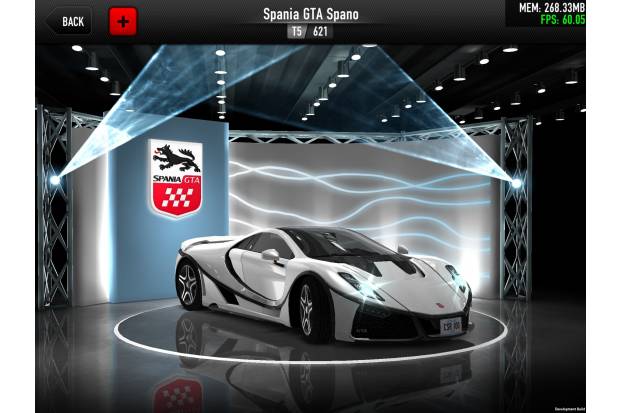 Ya puedes tener tu GTA Spano en el juego CSR Racing