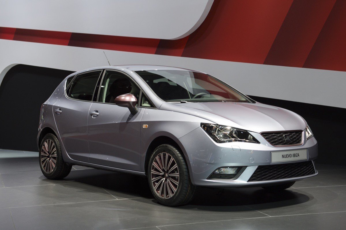 Seat presenta el nuevo Seat Ibiza 2015 en el Salón de Barcelona