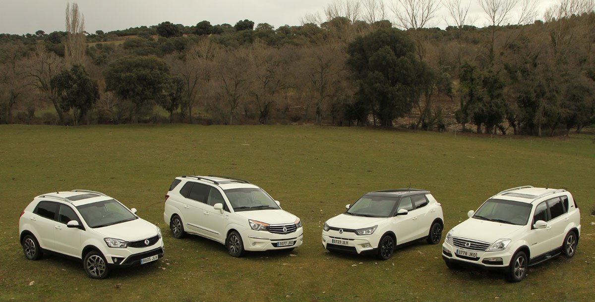Prueba de la gama 4WD de Ssangyong