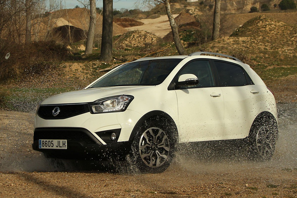 Prueba de la gama 4WD de Ssangyong