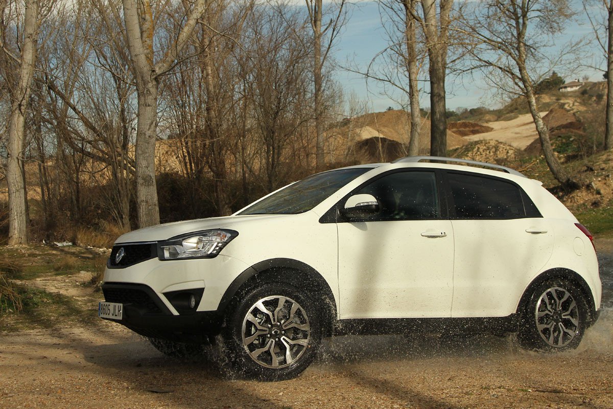 Prueba de la gama 4WD de Ssangyong