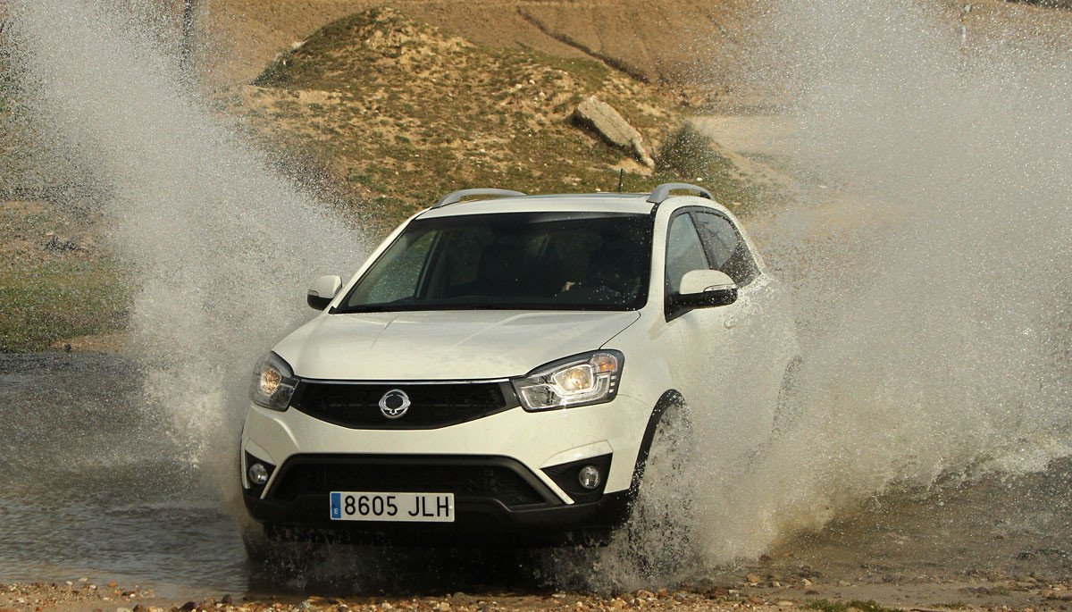 Prueba de la gama 4WD de Ssangyong