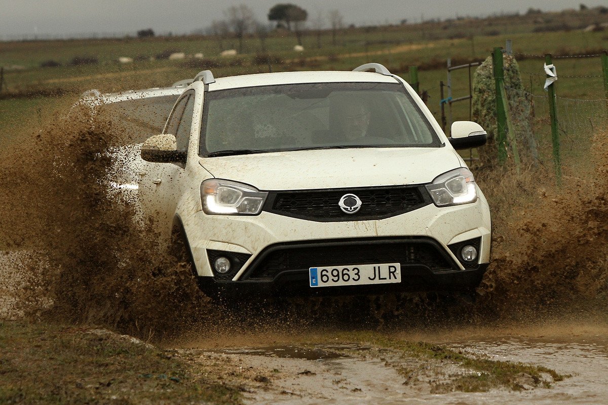 Prueba de la gama 4WD de Ssangyong