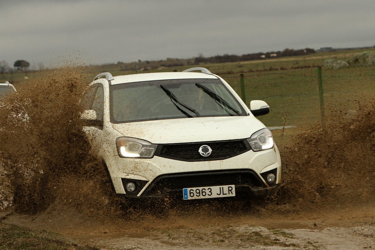 Prueba de la gama 4WD de Ssangyong