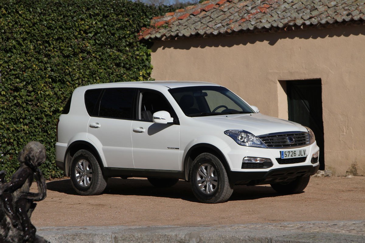 Prueba de la gama 4WD de Ssangyong