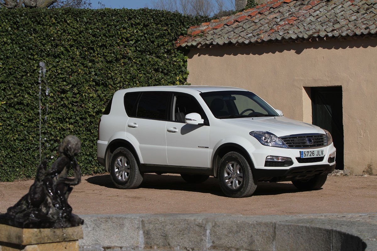 Prueba de la gama 4WD de Ssangyong