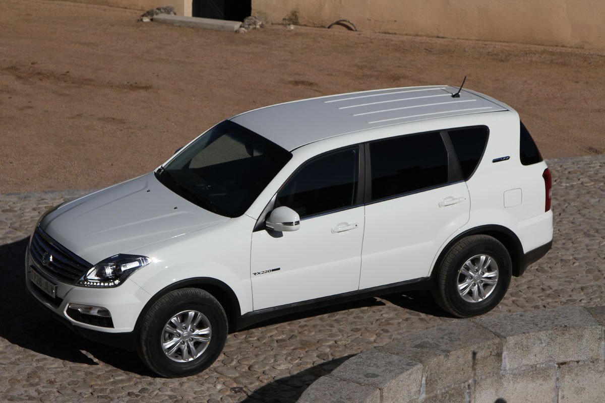 Prueba de la gama 4WD de Ssangyong