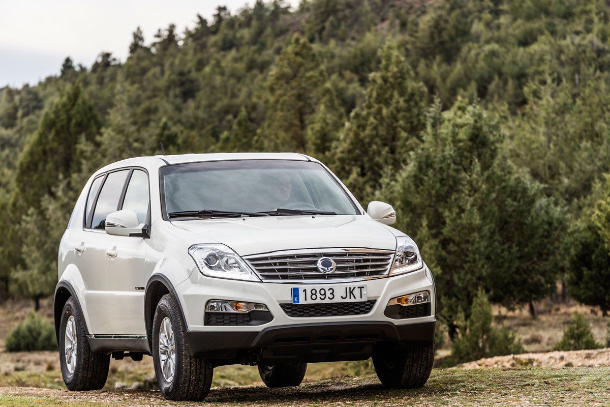 Prueba de la gama 4WD de Ssangyong