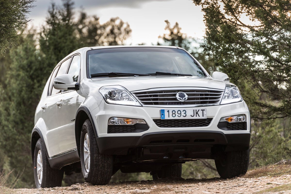 Prueba de la gama 4WD de Ssangyong