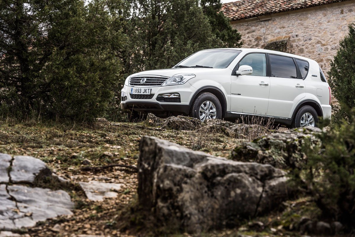 Prueba de la gama 4WD de Ssangyong