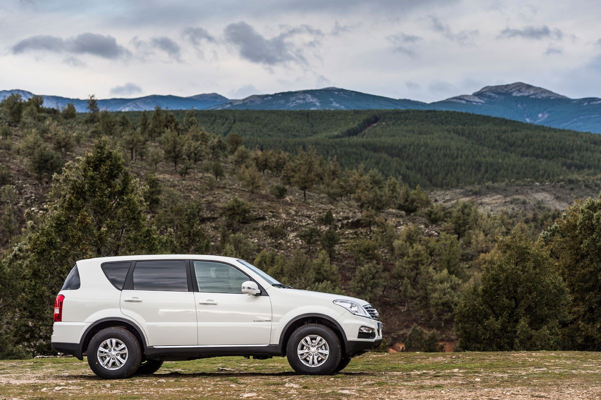 Prueba de la gama 4WD de Ssangyong