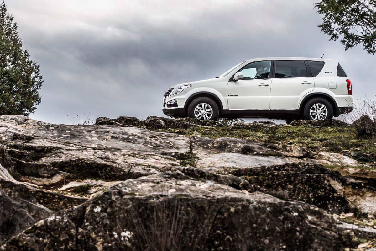 Prueba de la gama 4WD de Ssangyong