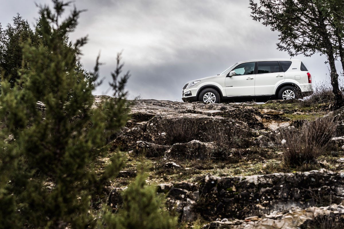 Prueba de la gama 4WD de Ssangyong