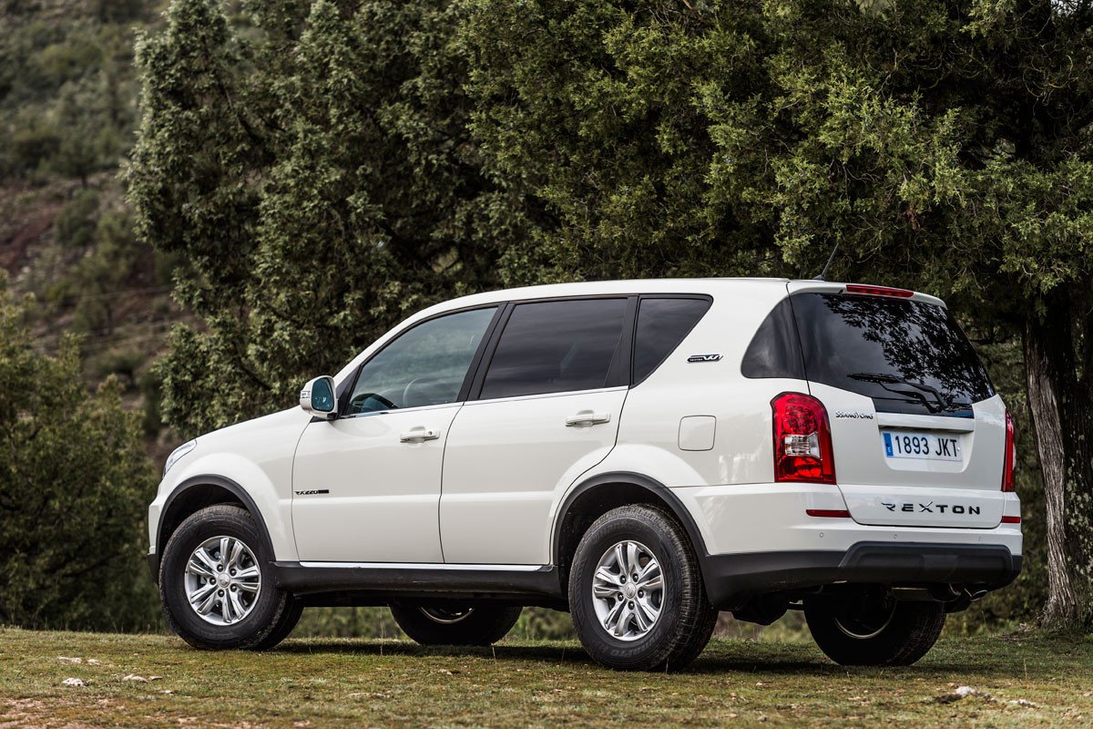 Prueba de la gama 4WD de Ssangyong