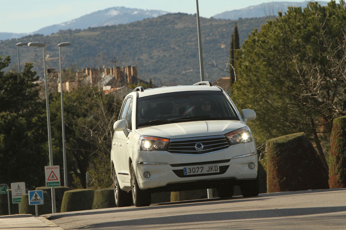 Prueba de la gama 4WD de Ssangyong