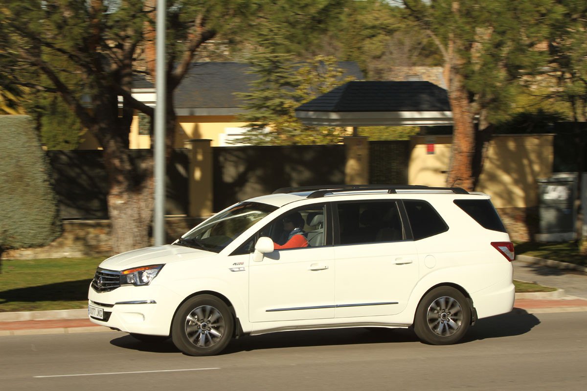 Prueba de la gama 4WD de Ssangyong