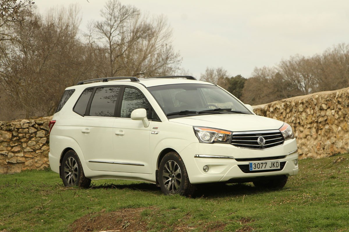 Prueba de la gama 4WD de Ssangyong