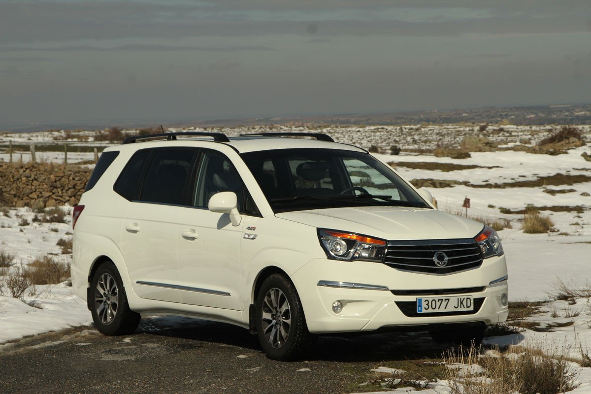 Prueba de la gama 4WD de Ssangyong