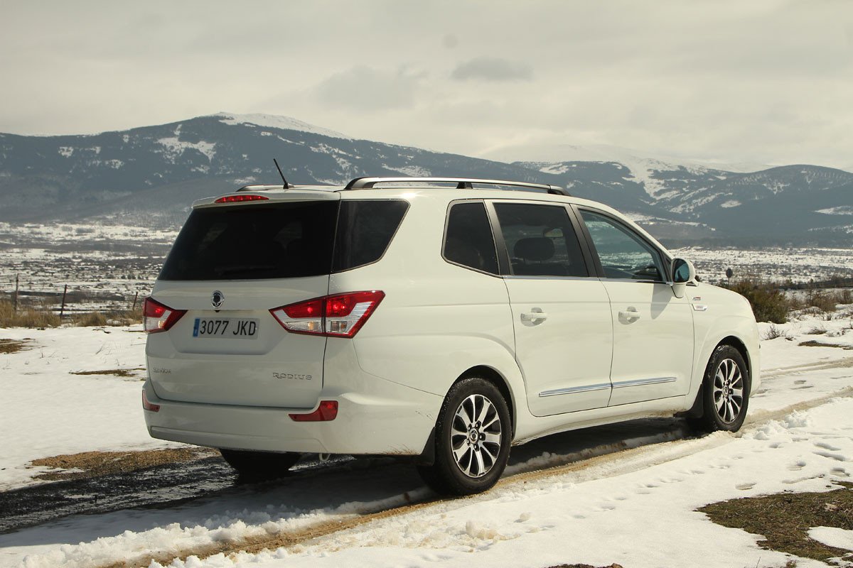 Prueba de la gama 4WD de Ssangyong