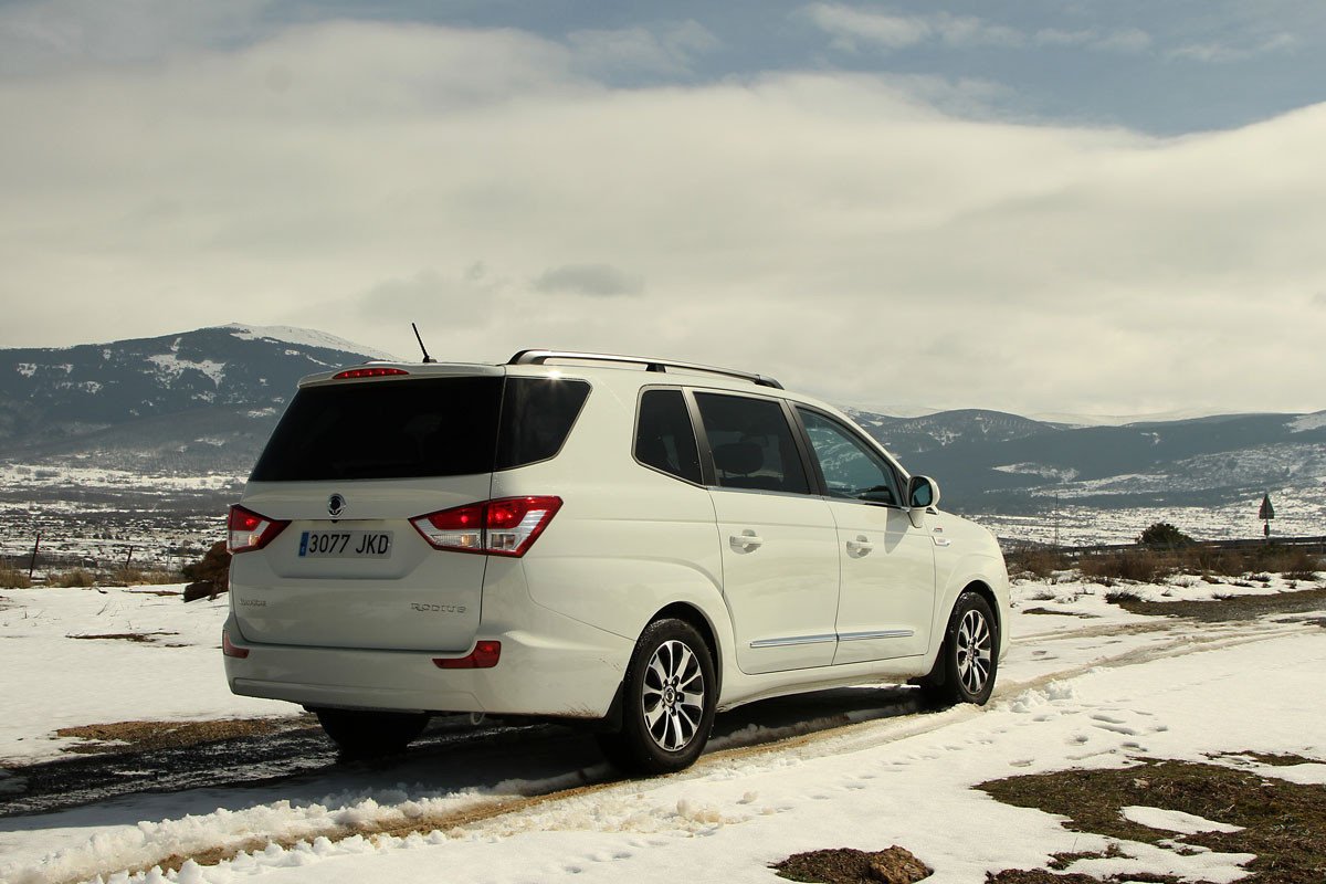 Prueba de la gama 4WD de Ssangyong