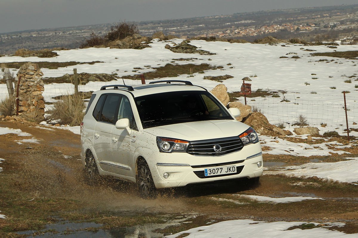 Prueba de la gama 4WD de Ssangyong