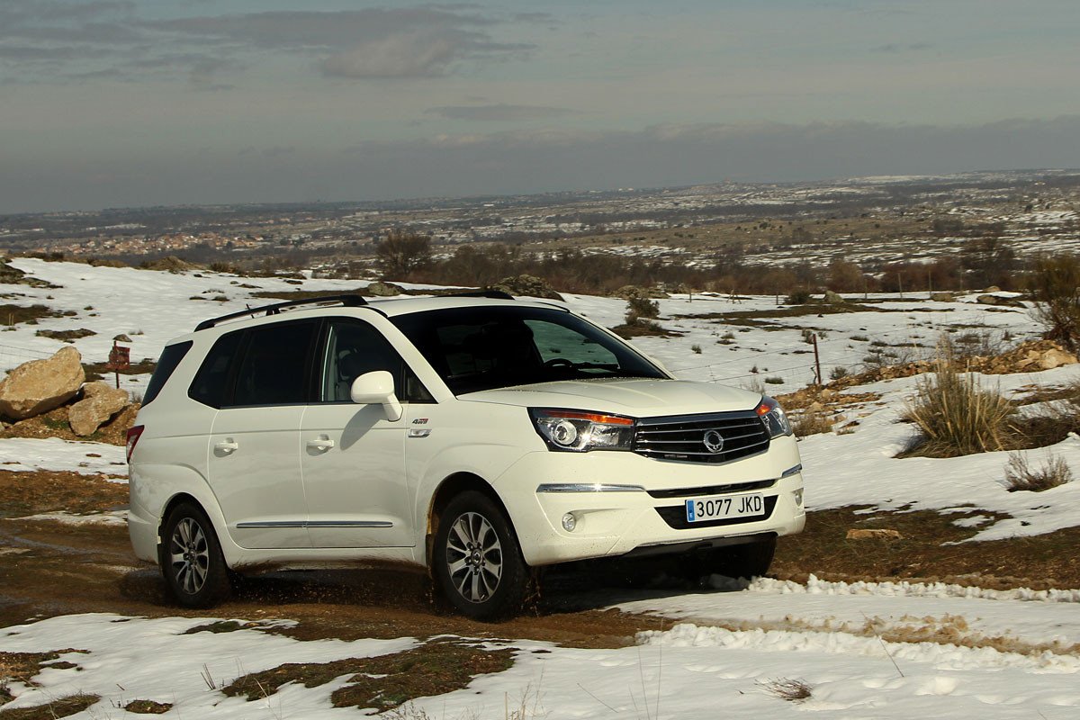 Prueba de la gama 4WD de Ssangyong