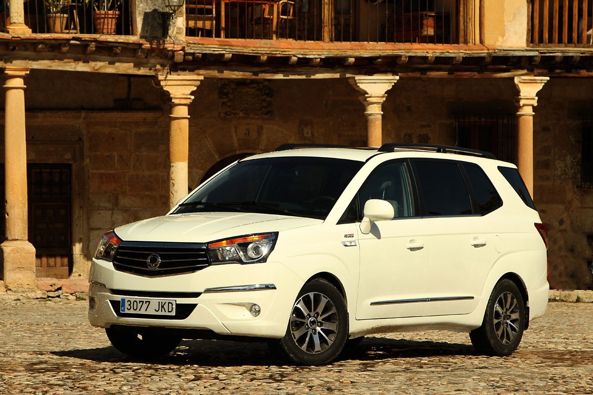 Prueba de la gama 4WD de Ssangyong