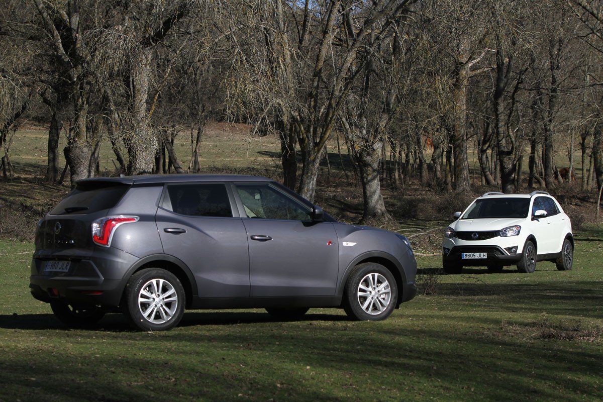 Prueba de la gama 4WD de Ssangyong