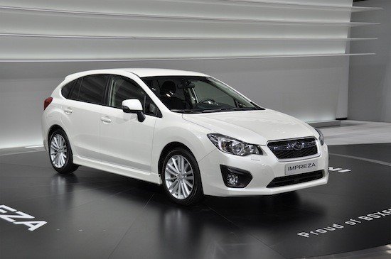 Subaru Impreza 2012 en gasolina y diesel 