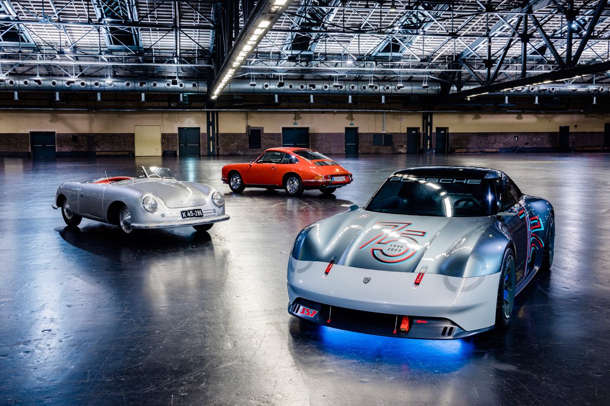 Vision 357: el prototipo que avanza la línea de diseño para el futuro de Porsche