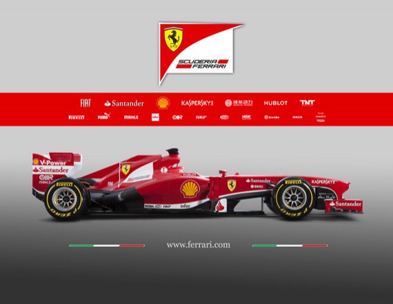 F1: Así es el nuevo Ferrari F138 de Fernando Alonso