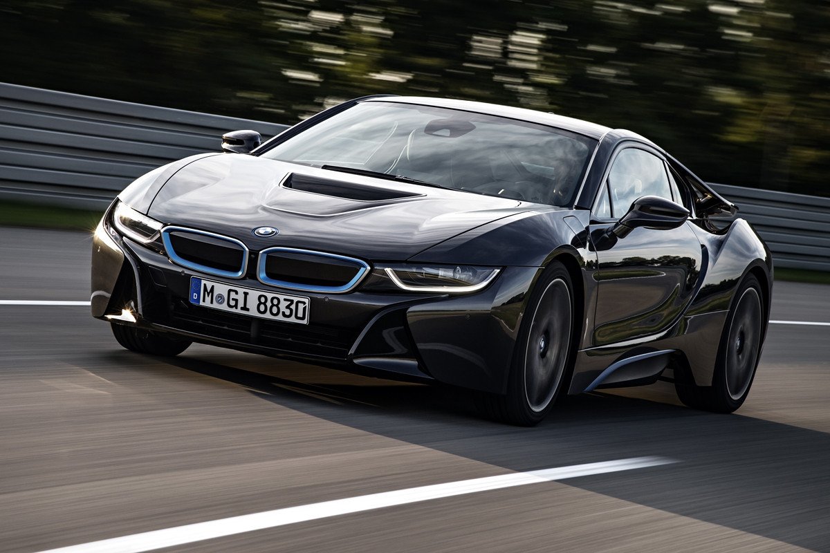 BMW i8, el deportivo híbrido enchufable de BMW ahora al descubierto
