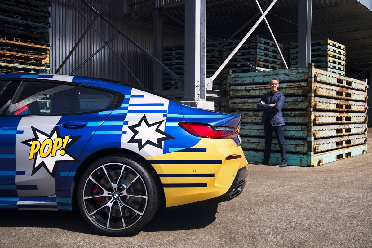 BMW Serie 8 X Jeff Koons: un nuevo Art Car con un estilo de cómic 