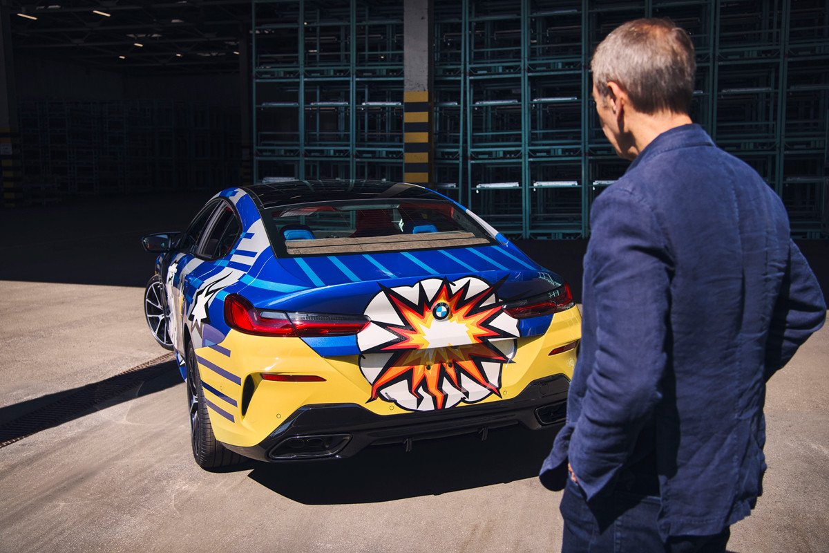 BMW Serie 8 X Jeff Koons: un nuevo Art Car con un estilo de cómic 