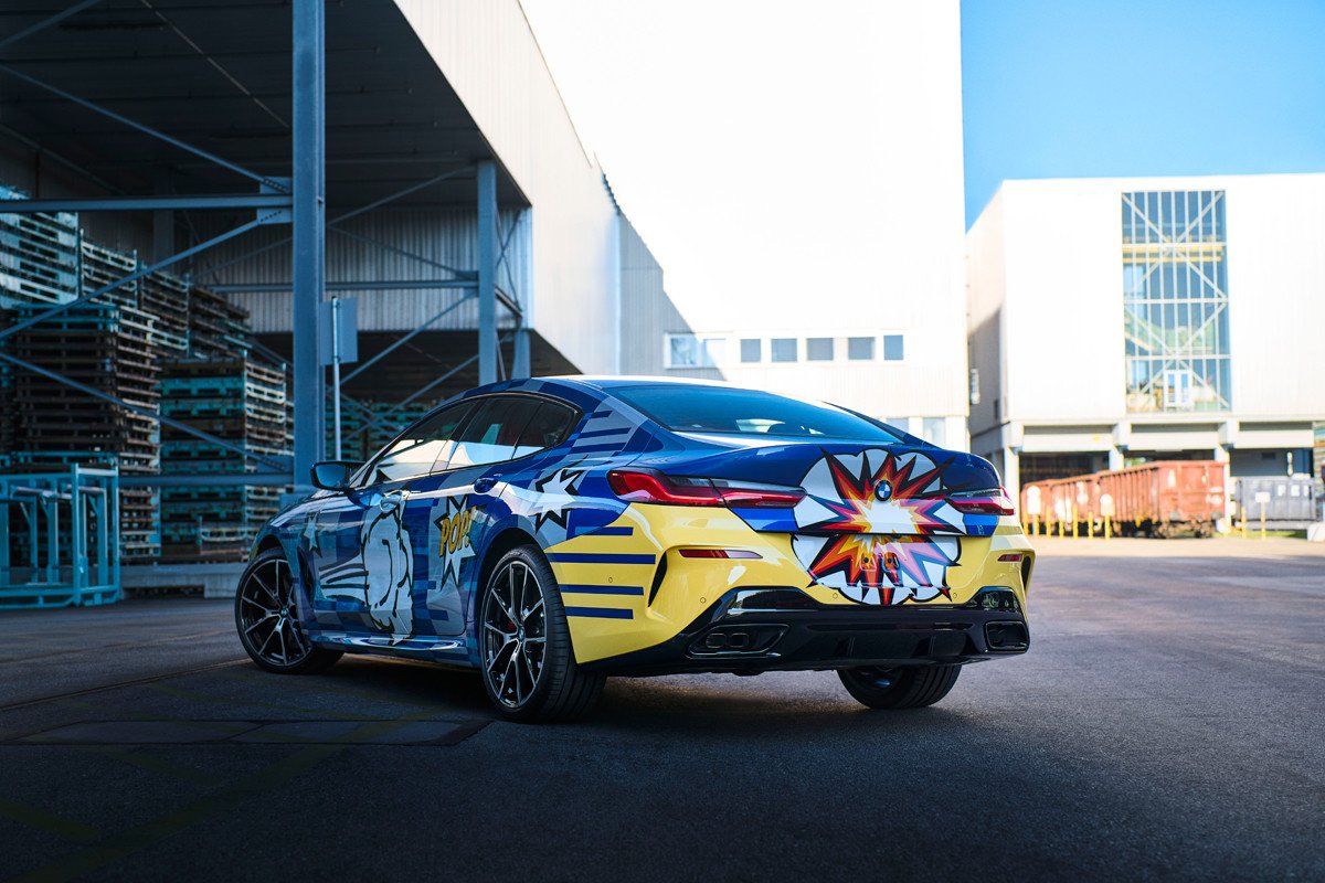BMW Serie 8 X Jeff Koons: un nuevo Art Car con un estilo de cómic 