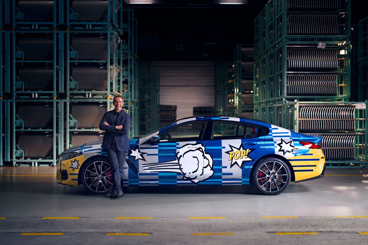 BMW Serie 8 X Jeff Koons: un nuevo Art Car con un estilo de cómic 