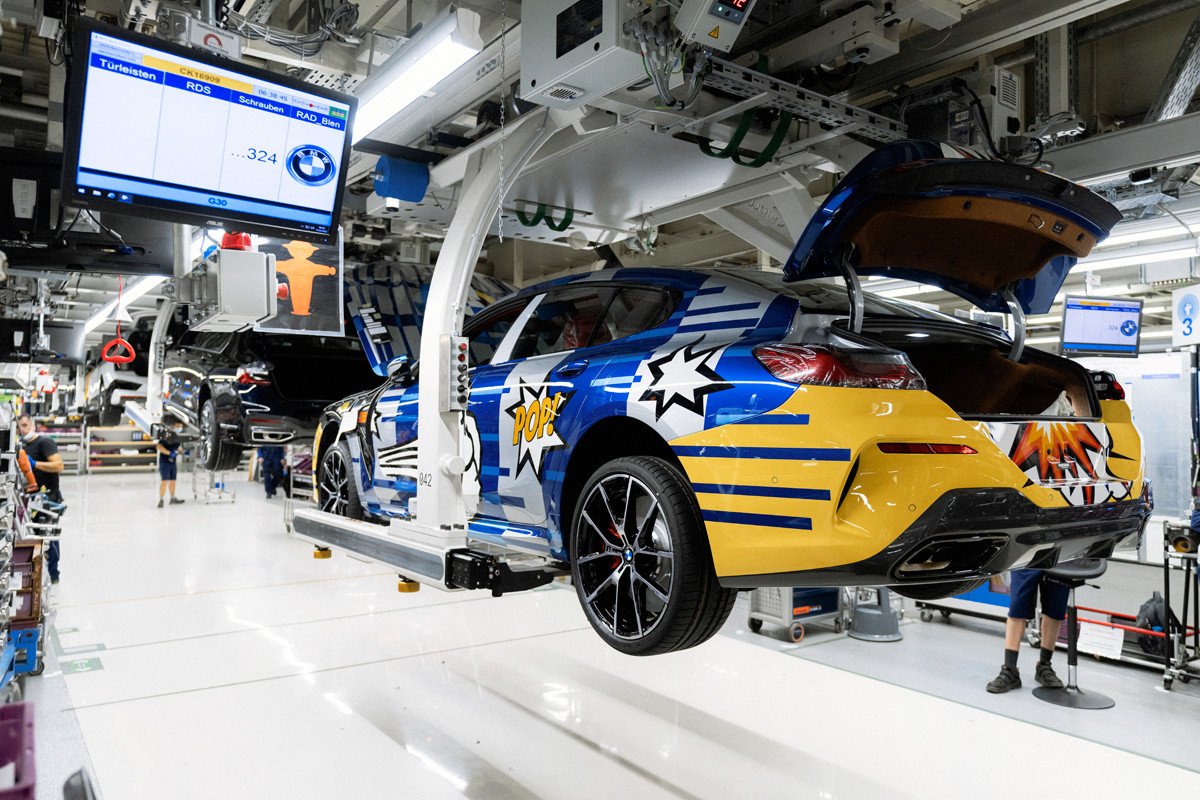 BMW Serie 8 X Jeff Koons: un nuevo Art Car con un estilo de cómic 