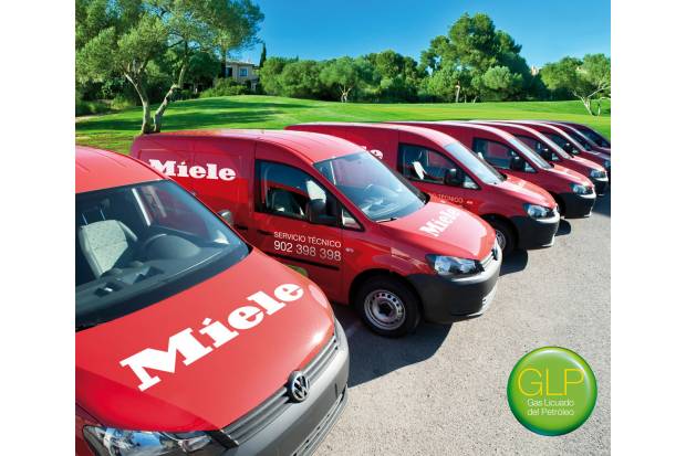 Volkswagen renueva la flota de Miele con el Caddy Bifuel GLP