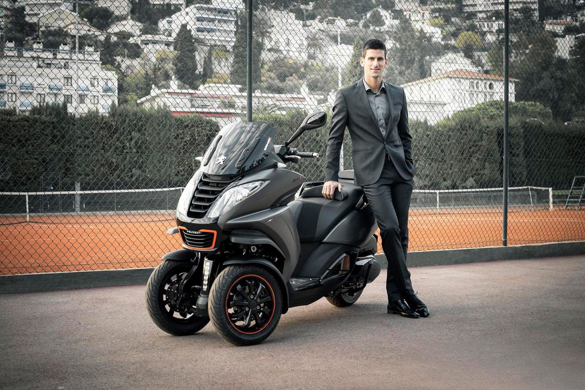 Novak Djokovic se convierte en la imagen de Peugeot